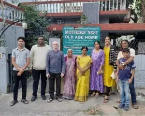 Club members volunteering